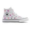 Sneaker CONVERSE "CHUCK TAYLOR ALL STAR ALLOVER FLORALS EASY ON", Gr. 27, weiß, lt jellyfish jitter, Textil, sportlich, Schuhe