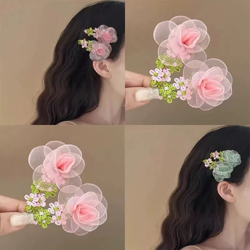 Super Fairy Atmosphere Blumen-Haarnadel-Haarschmuck für Frauen Image