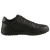 Sneaker TOMMY HILFIGER "TH BASKET CORE LITE LTH MIX", Herren, Gr. 44, schwarz, Leder, Lederimitat, sportlich, Schuhe, Freizeitschuh, Halbschuh, Schnürschuh mit Logoschriftzug