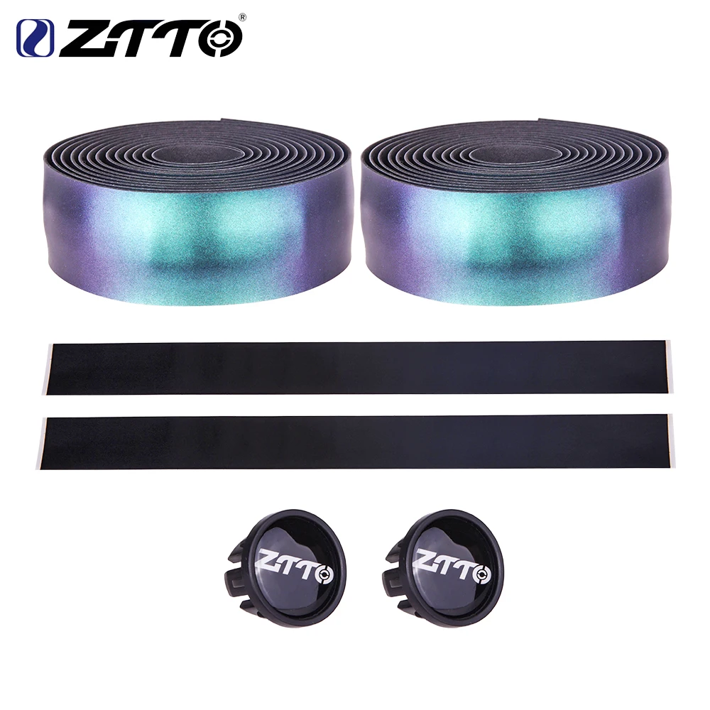 ZTTO Rennrad-Lenkerbänder, EVA-PU-Lenkerbänder, hochwertig, langlebig, stoßfest, hochfeste Lenkerbänder, Shine Dazzle Venga BD6 Image