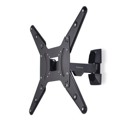 HAMA TV-Wandhalterung "Wandhalterung (neigbar, schwenkbar, 32"- 65", VESA 400x400)", schwarz, Gerätehalterungen, bis 20 kg Image