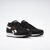 Sneaker REEBOK CLASSIC "REEBOK REWIND RUN", Gr. 40,5, cschwarz, weiß, blusmt, Synthetik, Textil, sportlich, Schuhe
