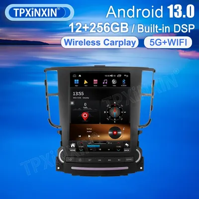 Android 13.0 Touch Screen for ACURA TL 2004 2005 2006 2007 2008 Carplay GPS Car Navigation Multimedia Video Player Stereo Radio