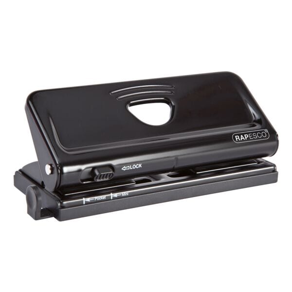 RAPESCO Mehrfachlocher für Terminplaner 10 Blatt schwarz Image