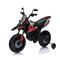 Moto Elettrica per Bambini Aprilia Racing RX125 12V Ruote in EVA-Rosso