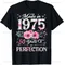 50th Birthday Gifts Men Women 50 Years Old Vintage 1975 Party T-Shirt Women Men Clothing Streetwear