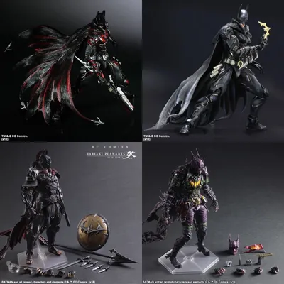 Anime Batman Arkham Juggernaut Sparta Catwoman Bain Death Knell Collectible Action Figures Model