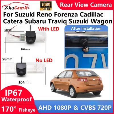 ZhuCamX For Suzuki Reno Forenza Cadillac Catera Subaru Traviq Suzuki Wagon Backup Parking Reverse