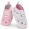 Newborn Baby Girl Casual Canvas Shoes Flower Cotton Sole Non-slip Baby Shoes Female Infant First