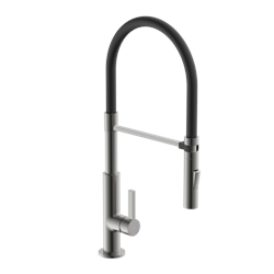 K4 Spültischarmatur, Graphit matt, küche, Wasserhahn Küche, Küchenarmatur, Mischbatterie Küche