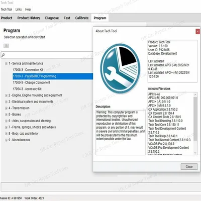 2025 Premium Tech Tool 2.8.150 (PTT 2.8 / VCADS)(REAL Development) Product History with developer tool win 10