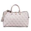 Guess Reisetasche Berta 4G-Logo Größe 50 cm Dark Taupe Weiss