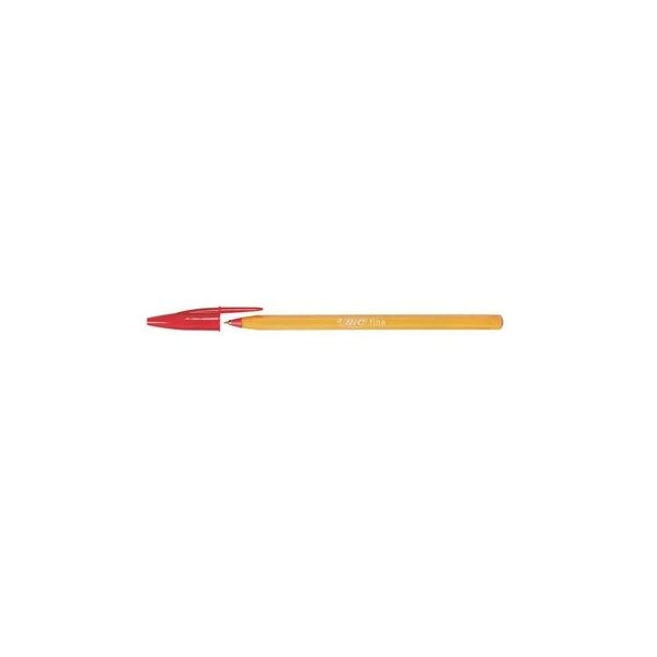 Kugelschreiber Fein BIC Orange Rot Image