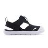 Sandale CONVERSE "CHUCK TAYLOR UTILITY SANDAL EASY ON", Gr. 32, schwarz-weiß (schwarz, weiß, schwarz), Synthetik, sportlich, Schuhe