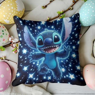 TEMU Authorized Home Decor 1pc & Decorative Pillow, Featuring A Zippered Polyester Cover, Machine Washable, The Living Room, Bed, Car, And Sofa, A Great Holiday Gift For . Image