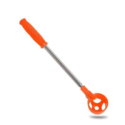 TEMU 2-in-1 Telescopic Golf Ball Retrieval Tool, Stainless Steel, Easy Carry Water Retrieval Rake, Golfers Gift, Image