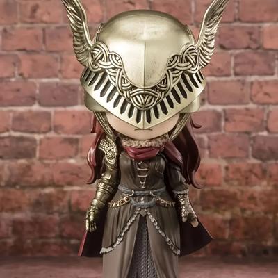 TEMU 1pc Anime Warrior Collectible Statue - Mixed Color Abs Resin, Office Desk & , Ideal Gift For Anime & Gaming Fans, 18+