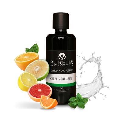 Saunaaufguss Konzentrat Zitrus-Melisse 100 ml natürlicher Sauna-aufguss - reine ätherische ö Image