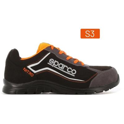 Sparco 07522NRGR Nitro Didier ESD S3 SRC Sicherheitsschuh, Grau/Schwarz, 45 Image