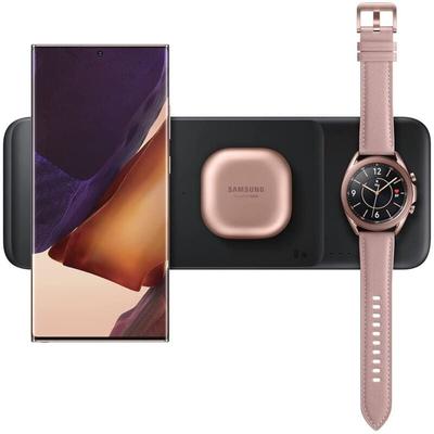 Samsung - Wireless Charger Trio Pad EP-P6300, Schwarz Image