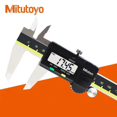 Mitutoyo Electronic Digital Calibrator, Vernier Calibrator, Micrometer, Measuring Tool, Digital Ruler,