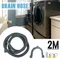 Drain Hose 2M Universal Washing Machine Drain Extension Pipe Durable PP Washer Dryer Drain Hose for