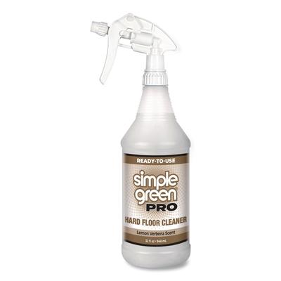 Simple Green Pro Hard Floor Cleaner, Lemon Verbena Scent; 32 oz Spray Bottle, 12/Carton (SMP0505032) Case of 12 Simple Green®