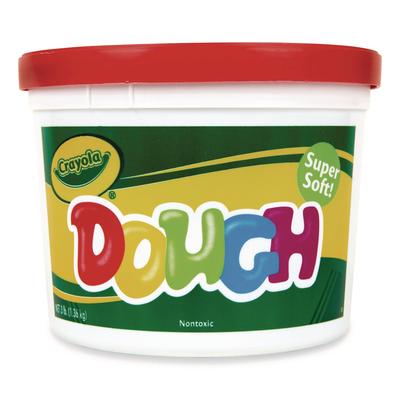 Crayola Modeling Dough, Red, 3 lb Bucket (CYO430830) Each Crayola® Craft Supplies