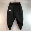 Owen Seak Männer Casual Cargo Harem Hosen High Street Hip Hop Länge männer Kleidung Jogginghose Herbst Winter Schwarz Große größe