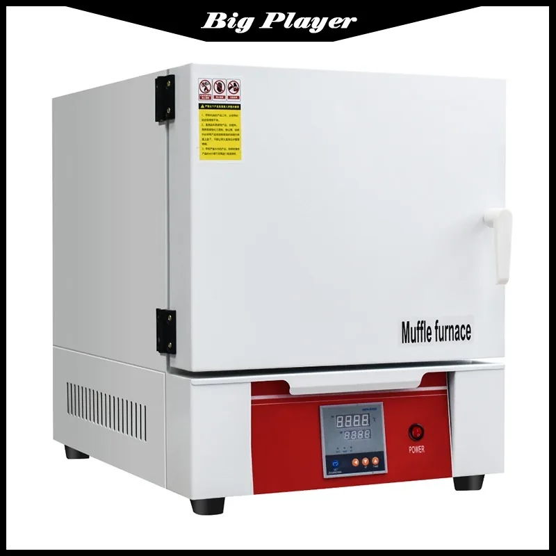 Max. Temperatur 1200 Grad Celsius, Hochleistungs-Labor, kleiner Elektroofen, 2,5/5 kW, geschlossener Keramikfaser-Muffelofen Image