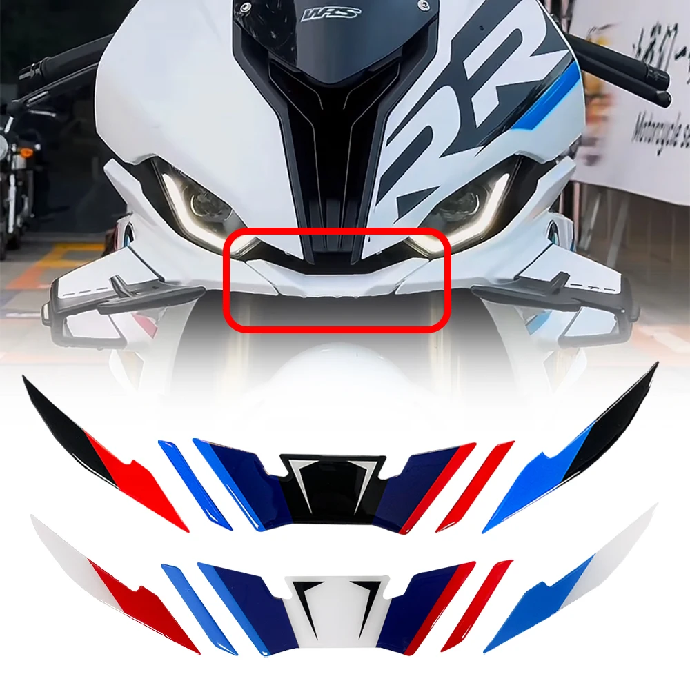 Für BMW S1000RR 2023 2024 Motorrad Front Nase Spoiler Schutz Gel Farbe Schutz Aufkleber Kit Image