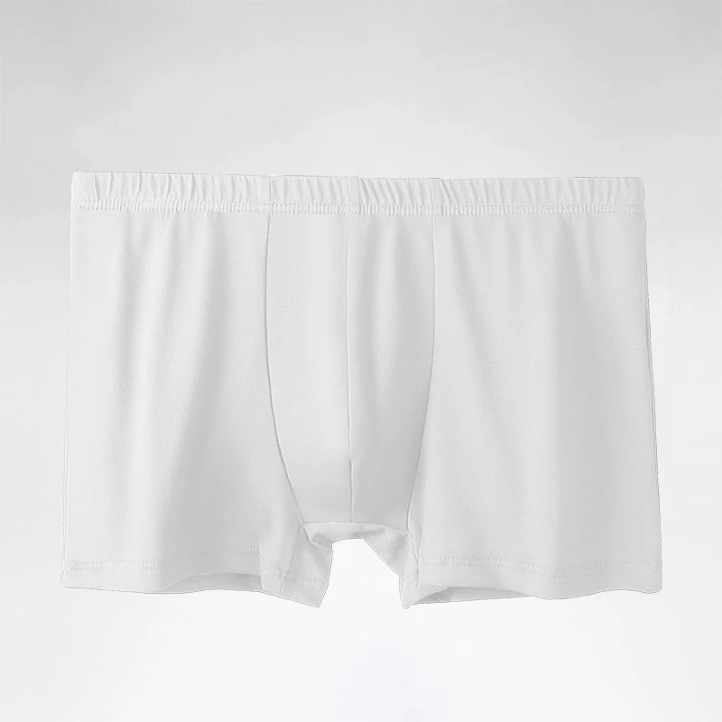 Herrenunterwäsche. Boxershorts aus 100 % reiner Baumwolle. Große Größe für den Sommer. Dünne, atmungsaktive und bequeme Unterhose. Geeignet für Image