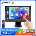 Lettore video multimediale portatile da 7 pollici Wireless Carplay Android Touch screen automatico con autoradio stereo USB AUX Dual Bluetoth