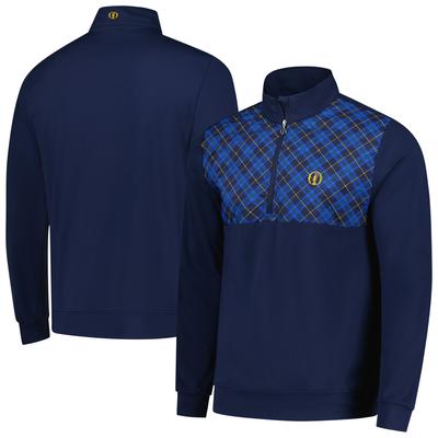 The Open Tartan Collection Midlayer - Marineblau Image