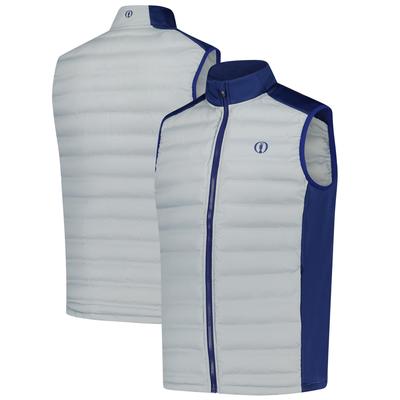 The Open Collection Panel Quilt Gilet - Grau/Blau Image