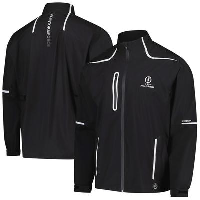 The 153rd Open Royal Portrush Proquip PX8 Stormforce Jacke - Schwarz Image