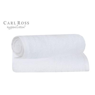 Handtuch CARL ROSS "HygieniCotton", weiß, B:50cm L:100cm, Frottee, Obermaterial: 100% Baumwolle, Handtücher (Packung), mit 2 Aufhängekordeln Image