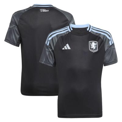 Aston Villa adidas Auswärtstrikot 2025-26 - Kinder Image