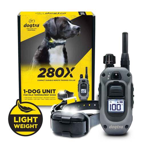 Dogtra 280X Electronic Dog Collar - Gray 1-1/8in