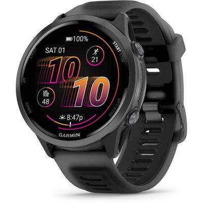 Garmin Forerunner 570 GPS Running Watch, 47 MM Slate Gray With Black Band