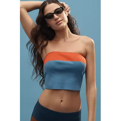 Maeve Knit Cropped Tube Top