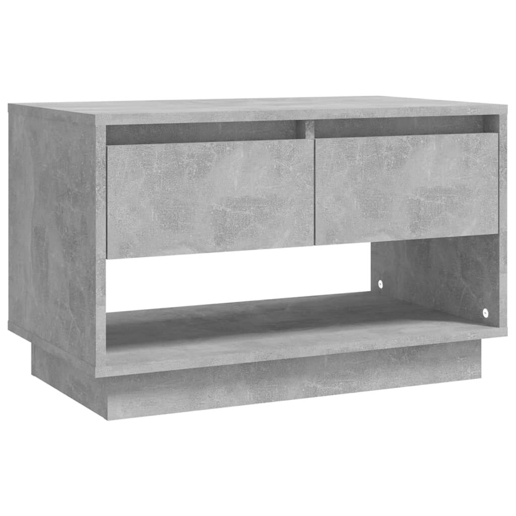 vidaXL TV-Schrank Betongrau 70x41x44 cm Holzwerkstoff Image