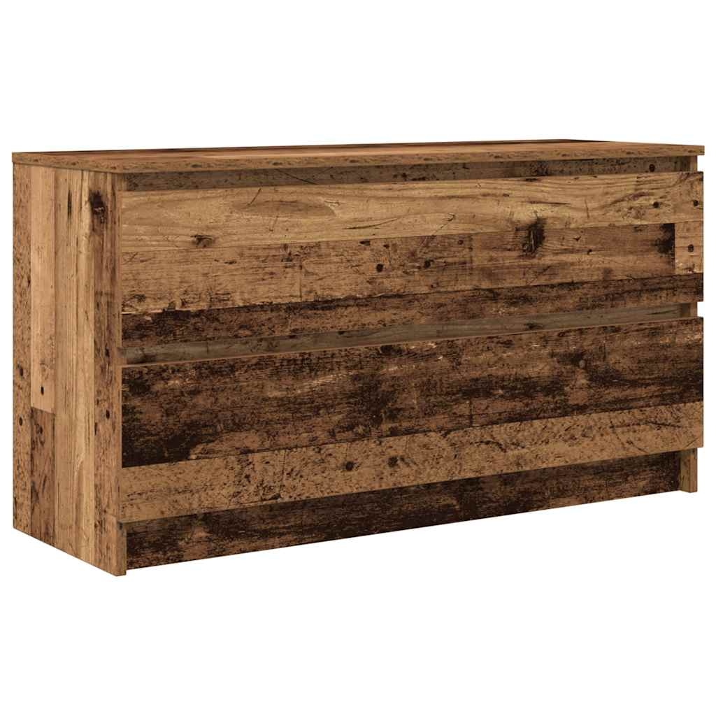 vidaXL TV-Schrank Altholz-Optik 100x35x54 cm Holzwerkstoff Image