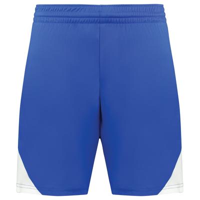 Augusta Sportswear 1736 Step-Back Modern Fit Basketball Shorts in Royal/White size 2XL | Polyester