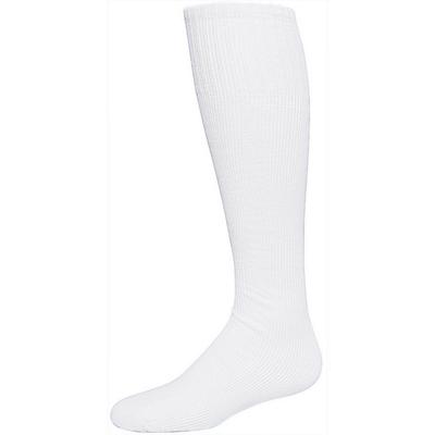 Augusta Sportswear AS6020 Game Socks in White size Large | Nylon Blend 6020