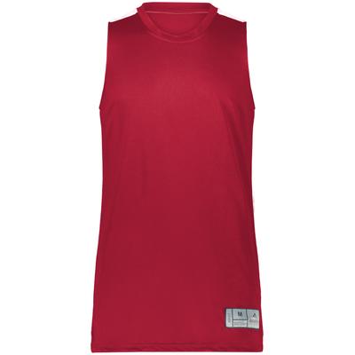 Augusta Sportswear AS6927 Athletic Swish Reversible Basketball Jersey T-Shirt in Scarlet/White size Large | Polyester 6927