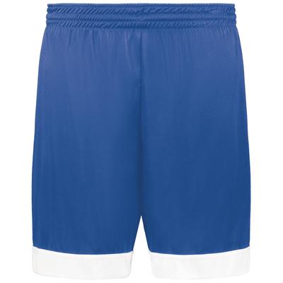 Augusta Sportswear AS6930 Youth Swish Reversible Basketball Shorts in Royal/White size Small | Polyester 6930