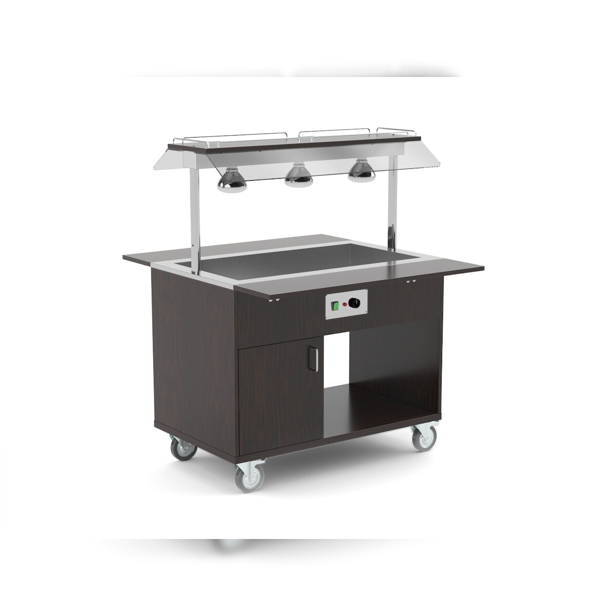 Mobiltherm Warmbuffet 405103-W, Modell Palma 3W, 3 x 1/1 GN, fahrbar Image