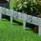 10pcs Garden Fence Imitation Stone Plant Support Stake Outdoor Edging Decorative Border DIY Lawn