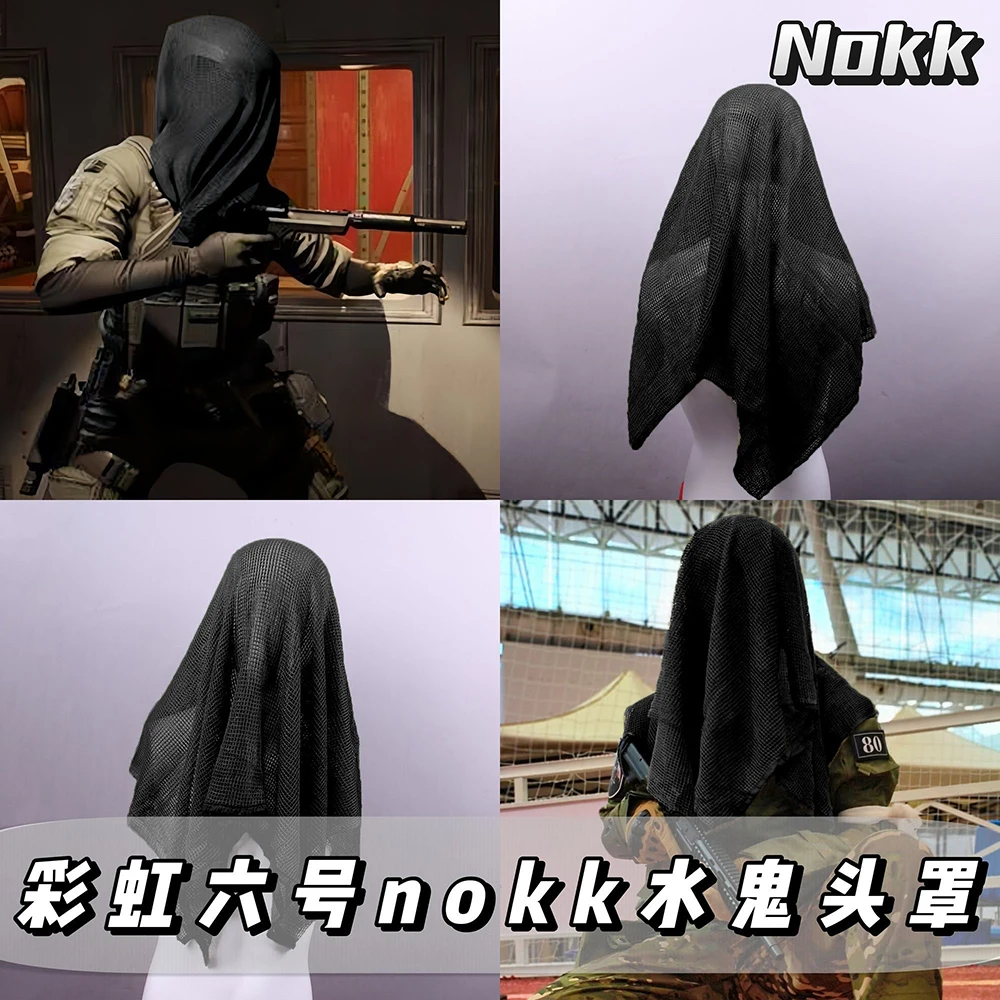 Nøkk Cosplay Nokk Kostüm Kapuze Image